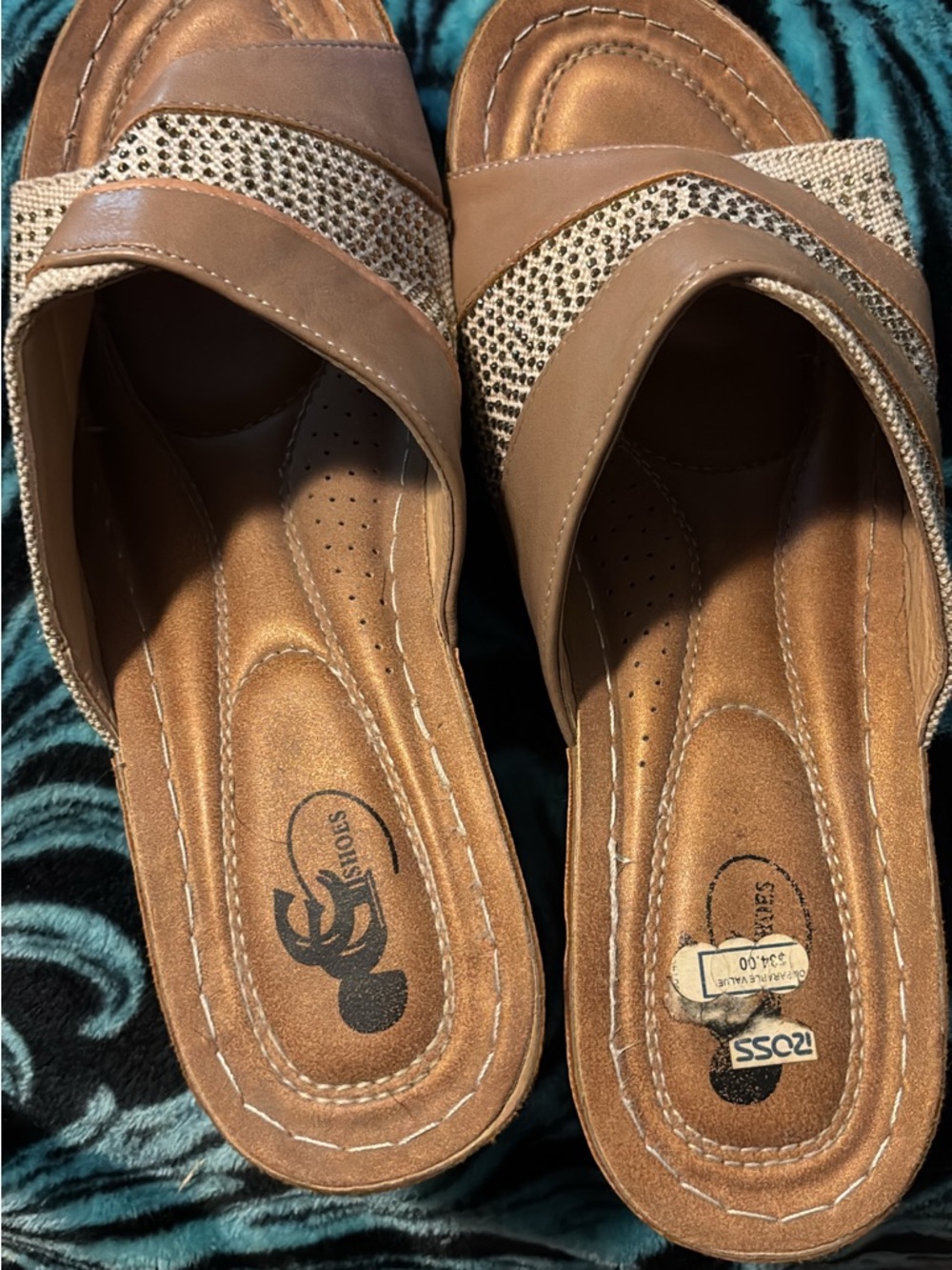 Women's Brown Slide Sandals - Comfortable Casual Slip-Ons